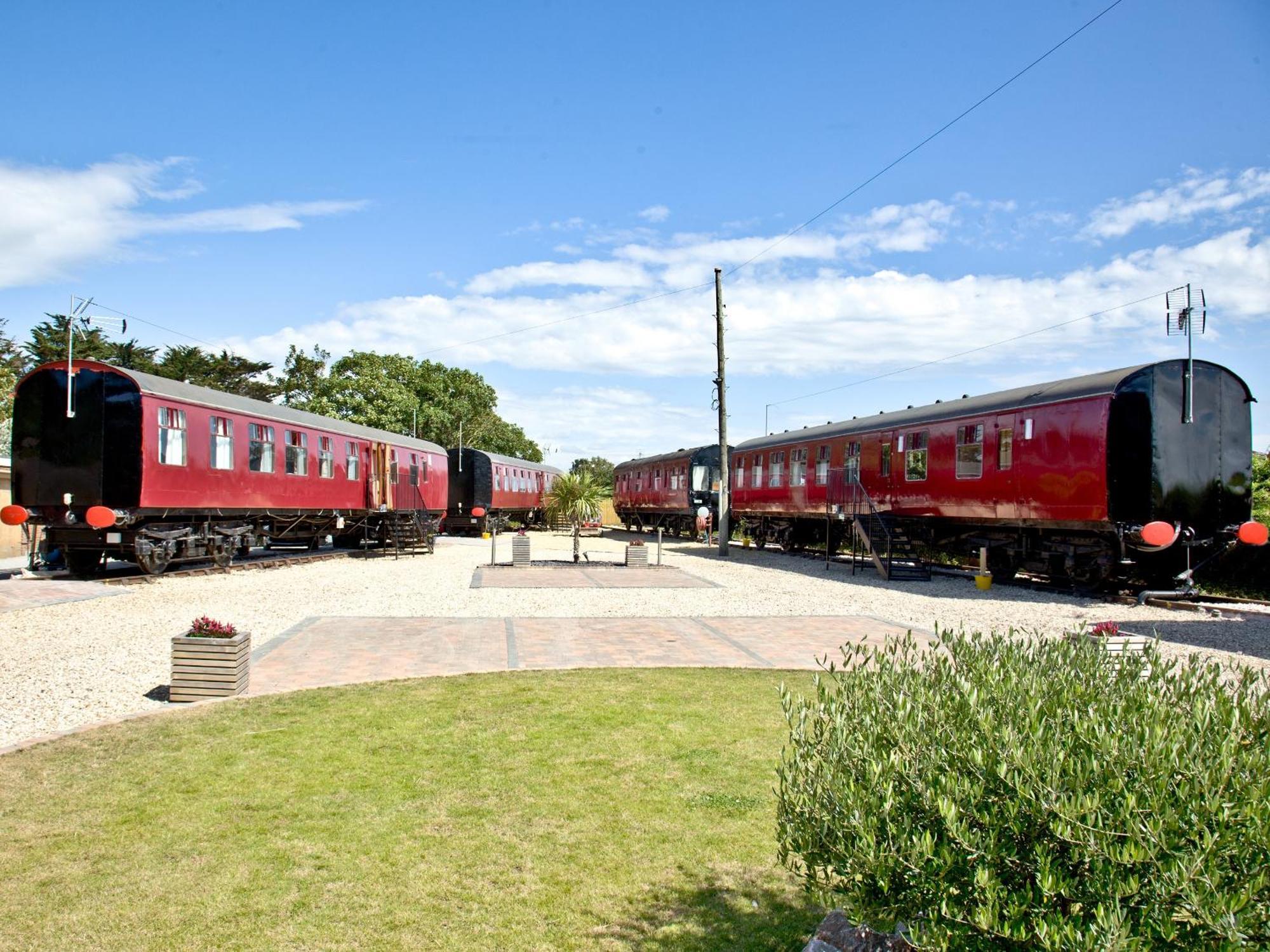 Brunel Boutique Railway Carriage 1 Dawlish Exterior foto
